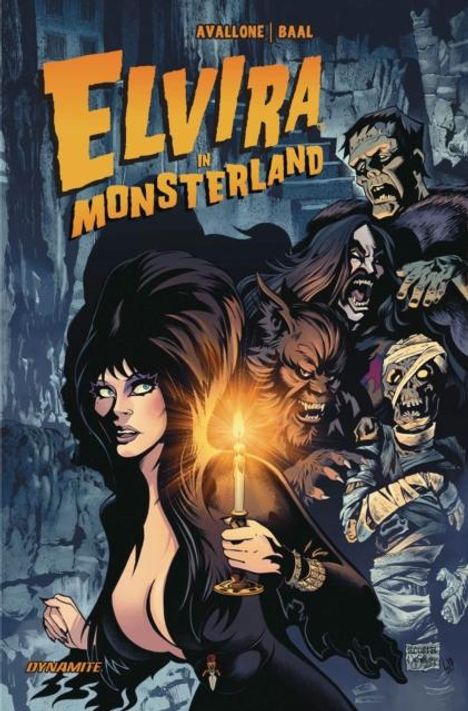 David Avallone: Elvira in Monsterland, Buch