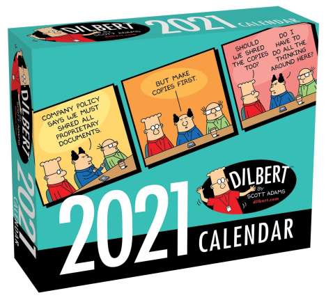 Scott Adams: Adams, S: Dilbert 2021 Day-to-Day Calendar, Kalender