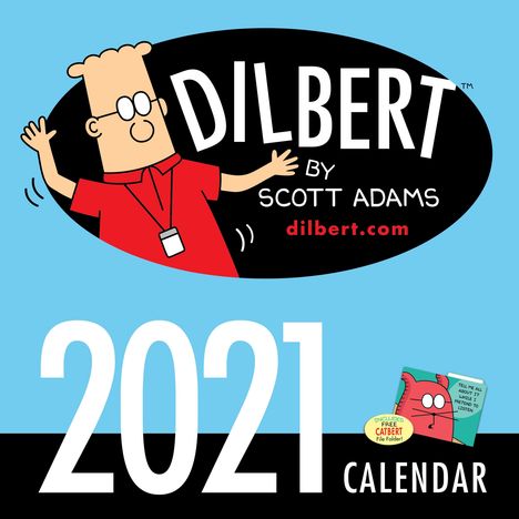 Scott Adams: Dilbert 2021 Wall Cal, Kalender