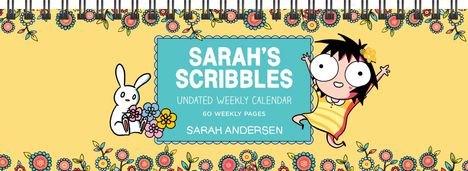 Sarah Andersen: Andersen, S: Sarah's Scribbles Undated Weekly Desk Pad Cal., Kalender