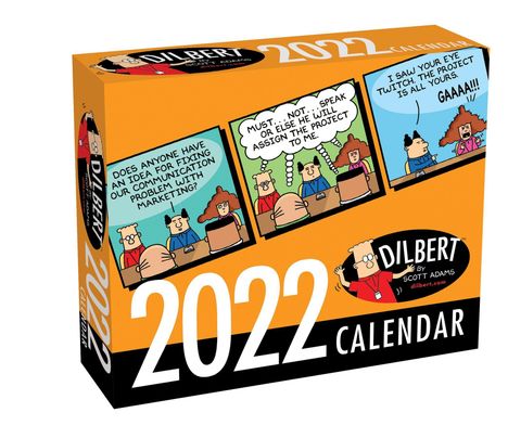 Scott Adams: Dilbert 2022 Day-To-Day Cal, Kalender