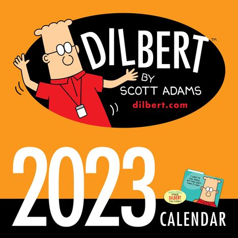 Scott Adams: Adams, S: Dilbert 2023 Wall Calendar, Kalender