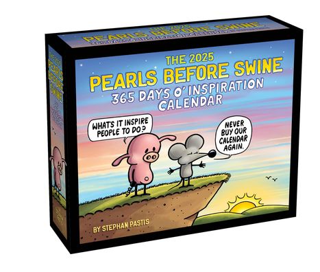 Pearls before Swine - Perlen for die Säue - 365 Days of Inspiration - Kalender 2025, Kalender