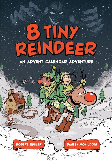 Robert Tinkler: 8 Tiny Reindeer: An Advent Calendar Adventure, Buch