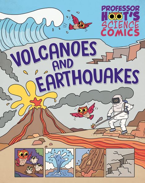 Professor Hoot's Science Comics: Volcanoes and Earthquakes, Buch