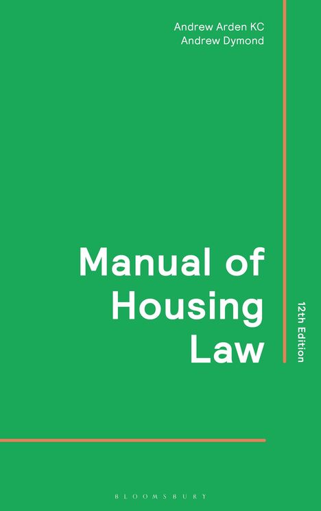 Andrew Arden Kc: Manual of Housing Law, Buch