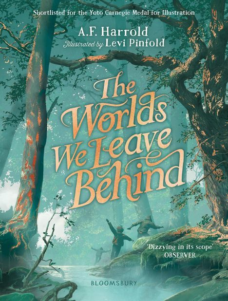 A. F. Harrold: The Worlds We Leave Behind, Buch