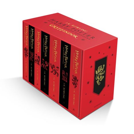 J. K. Rowling: Harry Potter Gryffindor House Editions Paperback Box Set, Buch
