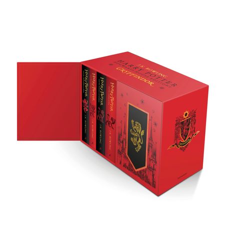 J. K. Rowling: Harry Potter Gryffindor House Editions Hardback Box Set, Buch