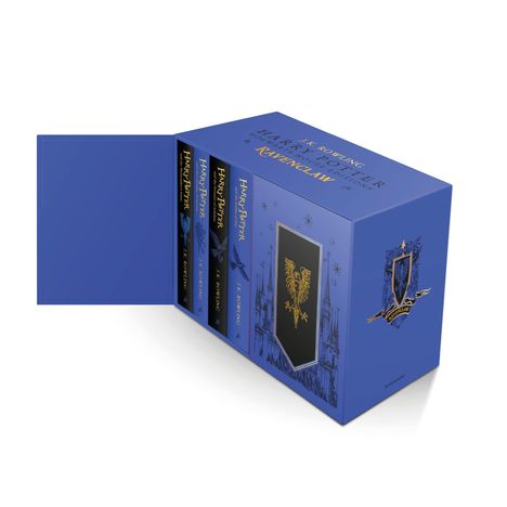 J. K. Rowling: Harry Potter Ravenclaw House Editions Hardback Box Set, 7 Bücher