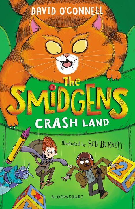 David O'Connell: The Smidgens Crash-Land, Buch