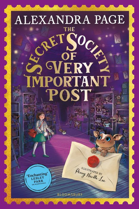 Alexandra Page: The Secret Society of Very Important Post, Buch