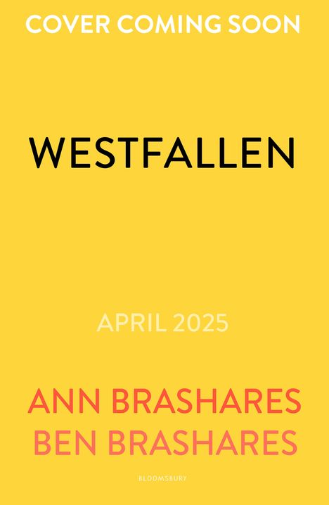 Ann Brashares: Westfallen, Buch