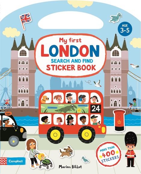 Campbell Books: My First Search and Find London Sticker Book, Buch