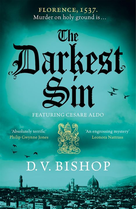 D. V. Bishop: The Darkest Sin, Buch