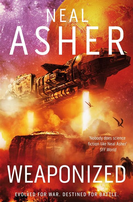 Neal Asher: Weaponized, Buch