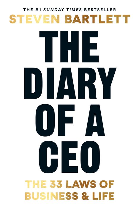 Steven Bartlett: The Diary of a CEO, Buch