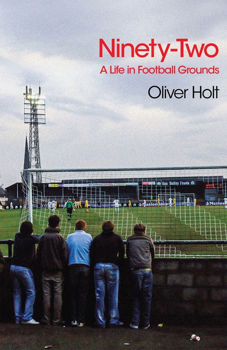 Text oben: "FINAL COVER TO BE REVEALED".  
Mitte: Logo "QUERCUS".  
Unten: "Ninety-Two", "OLIVER HOLT". Weißer Hintergrund.