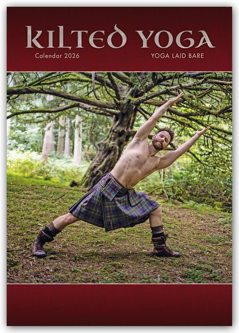 Carousel: Kilted Yoga 2026 - A3-Posterkalender, Kalender