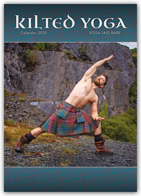 Carousel: Kilted Yoga 2025 - A3-Posterkalender, Kalender