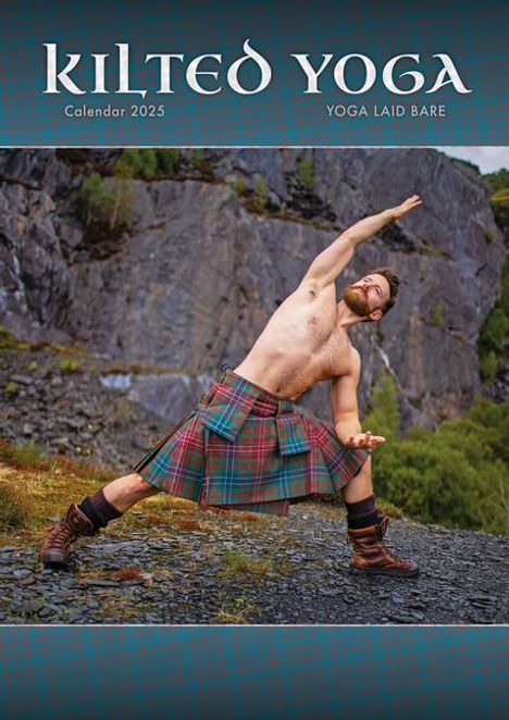 2025 Kilted Yoga Wall Calendar, Kalender