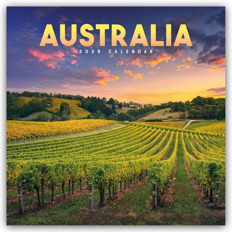 Carousel Calendar: Australia - Australien 2026 - Wand-Kalender, Kalender