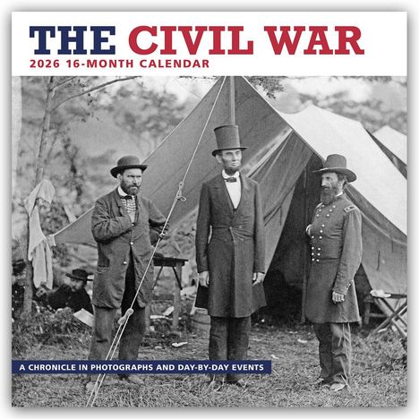 Carousel Calendar: The Civil War - Der Amerikanische Bürgerkrieg - Sezessionskrieg 2026 - Wand-Kalender, Kalender