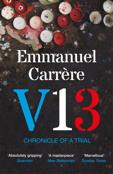 Emmanuel Carrère: V13, Buch