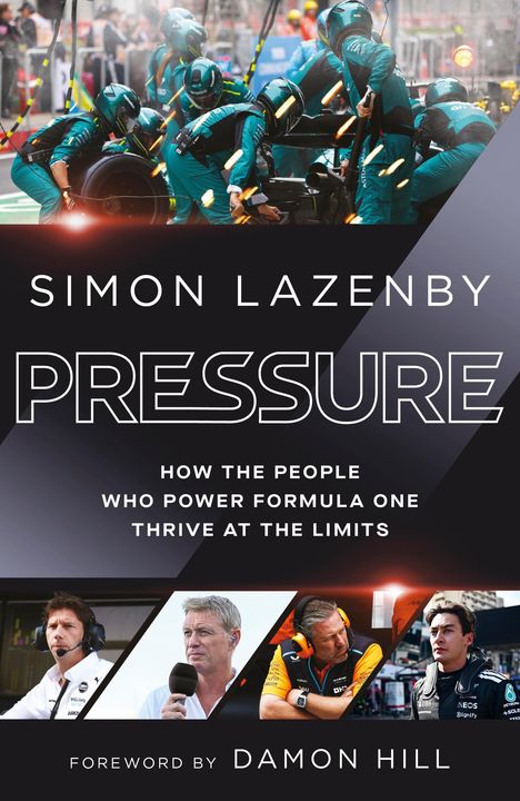 Simon Lazenby: Pressure, Buch