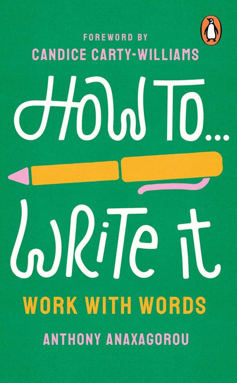 Anthony Anaxagorou: How to Write It, Buch