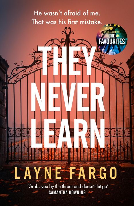 Layne Fargo: They Never Learn, Buch