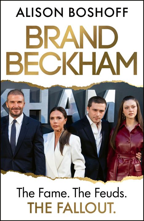 "ALISON BOSHOFF", "BRAND BECKHAM", "The Fame. The Feuds. THE FALLOUT." Vier Personen in formeller Kleidung.