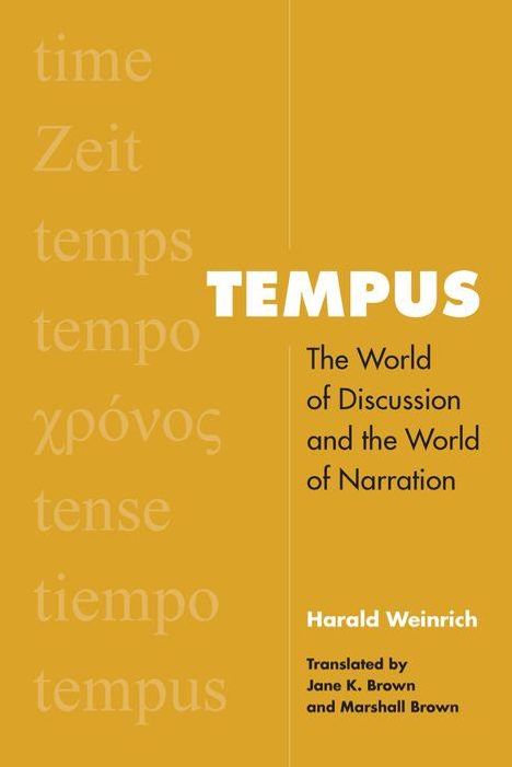 Harald Weinrich: Tempus, Buch