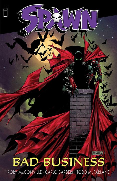 Rory McConville: Spawn Bad Business, Buch