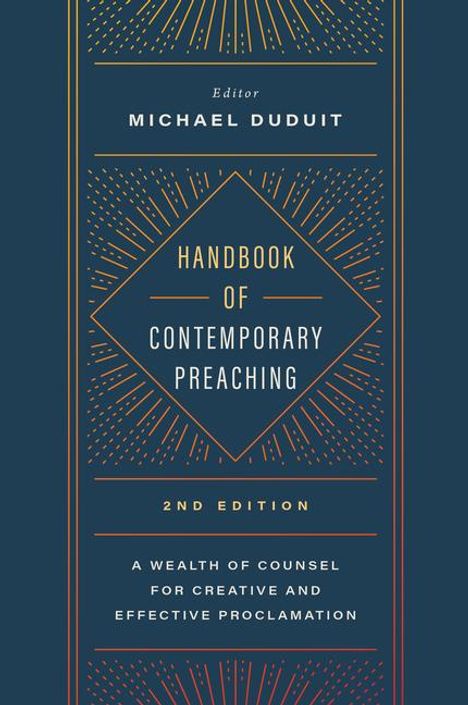 Michael Duduit: Handbook of Contemporary Preaching, 2nd Edition, Buch