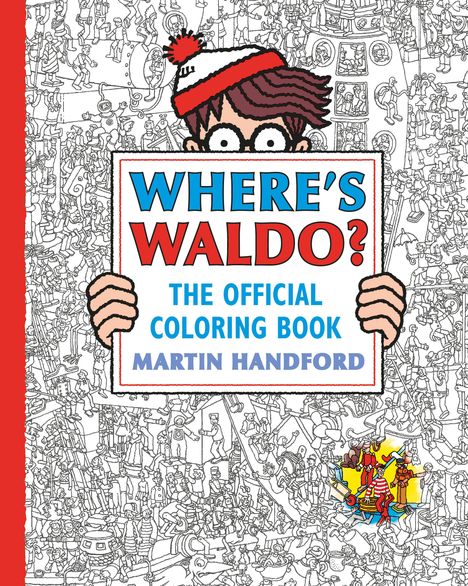Martin Handford: Where's Waldo? the Official Coloring Book, Buch
