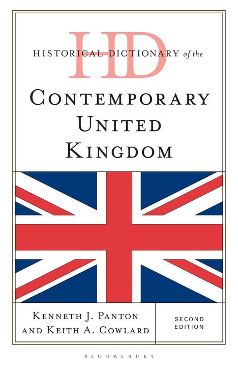 „Historical Dictionary of the Contemporary United Kingdom“, Autoren: Kenneth J. Panton, Keith A. Coward. Britische Flagge.