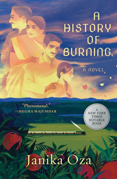 Janika Oza: A History of Burning, Buch