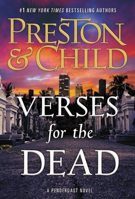 Douglas Preston: Verses for the Dead, Buch