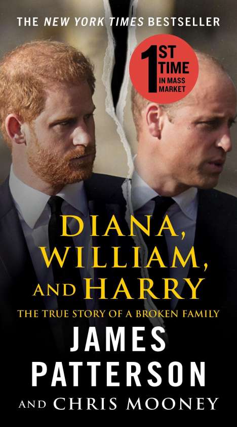 James Patterson: Diana, William, and Harry, Buch