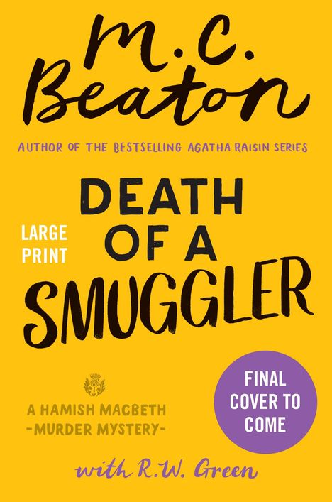 M. C. Beaton: Death of a Smuggler, Buch