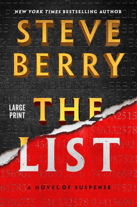 Steve Berry: The List, Buch