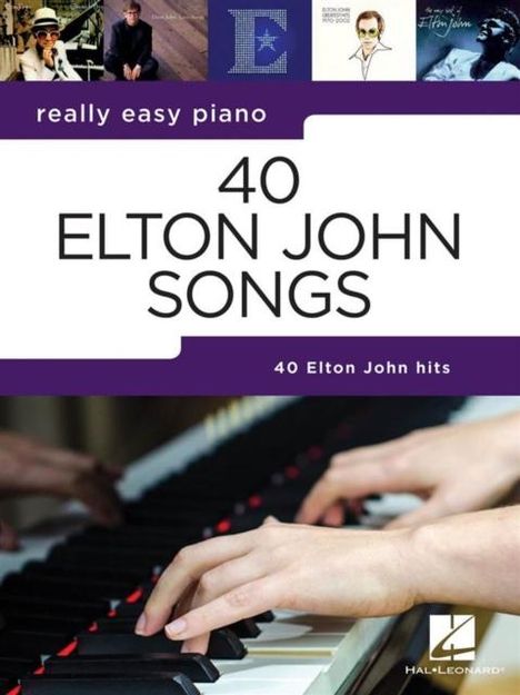 40 Elton John Songs, Noten