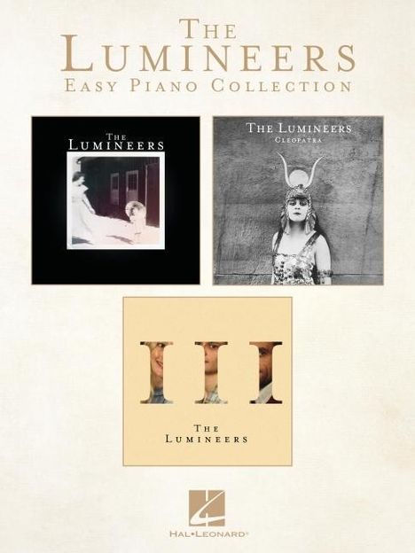 The Lumineers Easy Piano Collection - Songbook with Lyrics, Buch