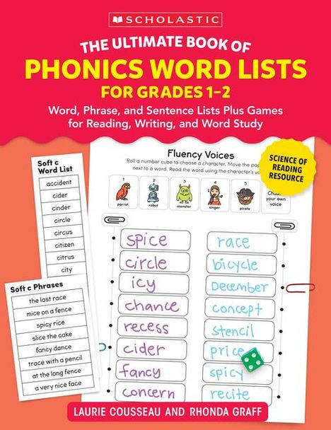 Rhonda Graff: The Ultimate Book of Phonics Word Lists: Grades 1-2, Buch