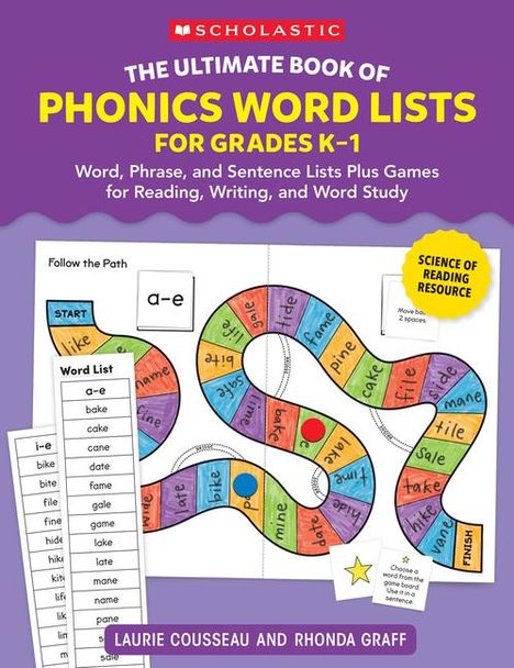 Laurie Cousseau: The Ultimate Book of Phonics Word Lists: Grades K-1, Buch