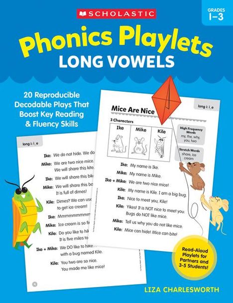 Liza Charlesworth: Phonics Playlets: Long Vowels, Buch