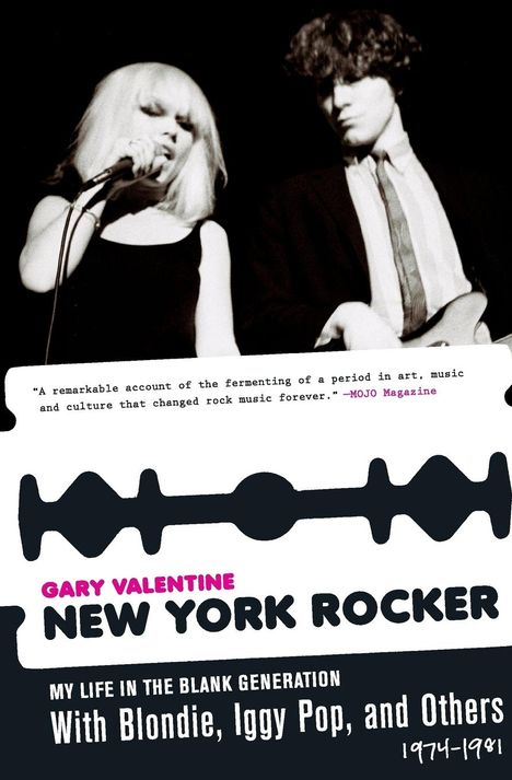 Gary Valentine: New York Rocker, Buch