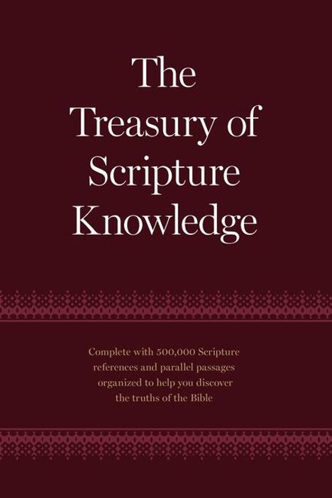 The Treasury of Scripture Knowledge, Buch