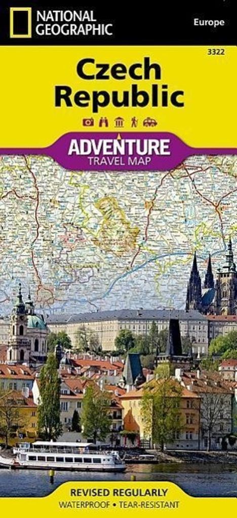 National Geographic Maps: Czechia (Czech Republic) Map, Karten